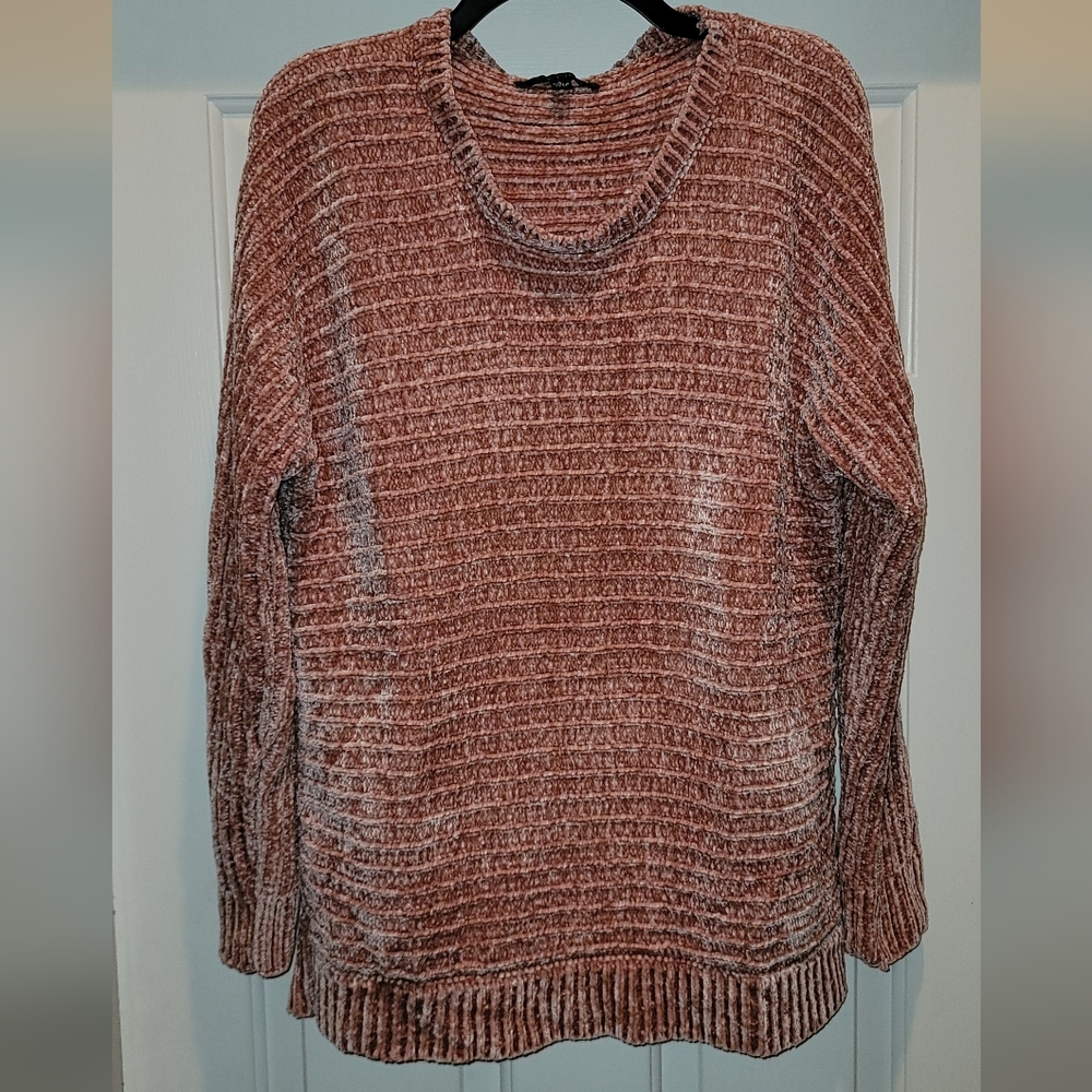 Super Soft Pink Crewneck Sweater